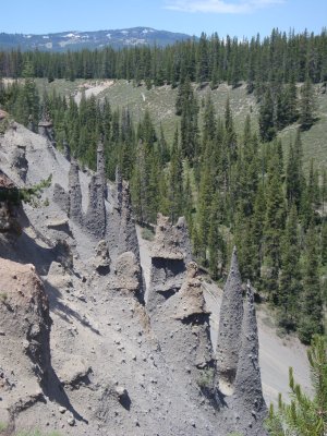 Pinnacles near Crater Lake