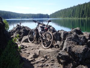 McKenzie River Trail at Clear Lake