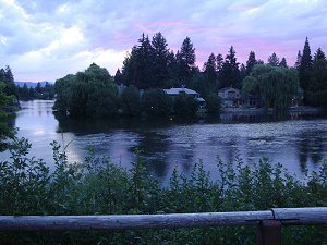 Drake Park Bend Oregon Sunset