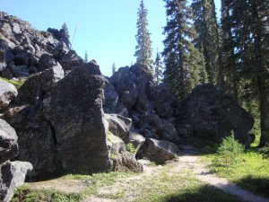 Lava trails?