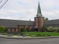 Outside Church